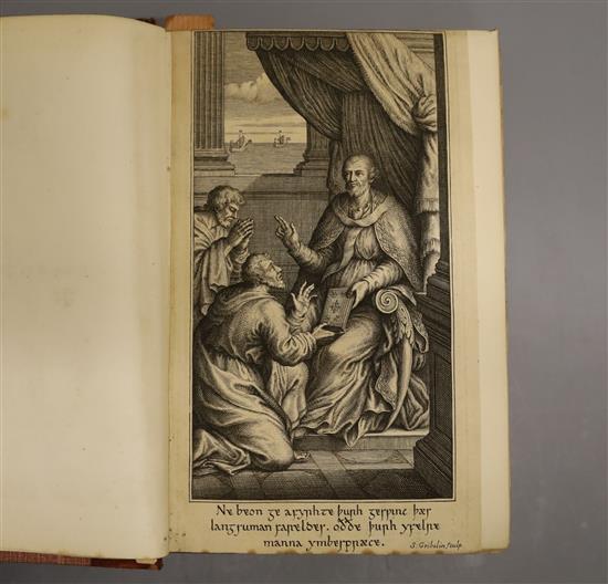 Ex-Libris Frederick Hendricks, F.S.S., F.S.A., Knight of Vasa,1893, two 19th century volumes,